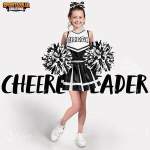 Girls Cheerleader Halloween costume